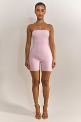 The Sculpt Short Unitard in Pink