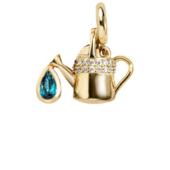 Hobbies Cluster Charm - Watering Bucket - Blue