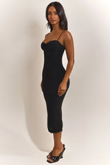 The Bij Midi in Black