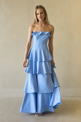 Caterina Tiered Ruffle Maxi Dress