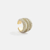 Jenny Ear Cuff - Gold/Pavé