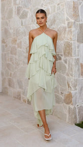 Soho Maxi Dress - Sage