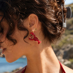 Fresh Catch Lobster Earrings - Lobster