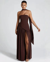 Luxe Chic Slit Maxi Dress