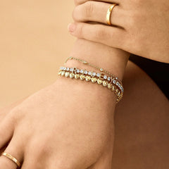 Kali Tennis Bracelet - Gold