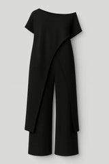 Chic Women'S Clothing Set: Elegant Blouse & Tailored Trousers