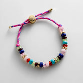 Kennedy Semi-Precious Bracelet - Dark Multi
