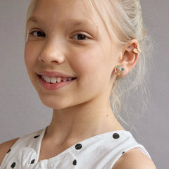 Garden Party Kids’ Clip-On Earring Set - Garden Party