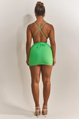 The Waterfall Mini in Green