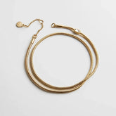 Gia Waterproof Anklet - Gold/Pavé
