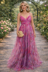 Giselle™ Floral Maxi Dress – Elegant, Flowing Silhouette With Bold Florals