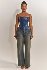 The Cinch Corset in Navy
