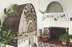 *HUGE* Metal Filigree Arch Relic