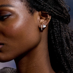 Glow-In-The-Dark Ghost Stud Earrings - Ghost