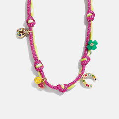 Knotty But Nice Kids Charm Necklace - Horseshoe