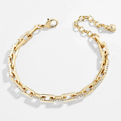 Hera Bracelet - Gold/Pavé