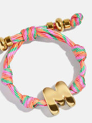 Knotty Initial Custom Bracelet - Bold Multi Single Letter