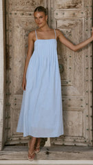 Stayla Maxi Dress - Powder Blue