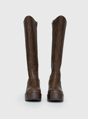 Windsor Smith Nowhere Boots Dark Brown