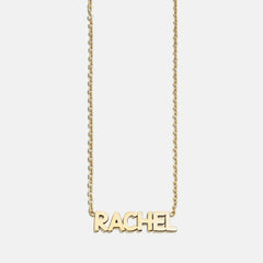 Kids’ Custom Nameplate Necklace - Classic