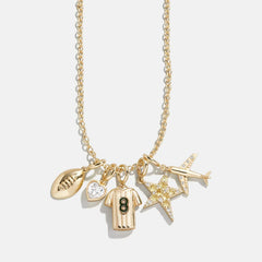Jersey Custom Cluster Charm - Dark Green