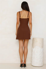 Limited Edition Mini Dress Brown