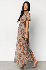 Ardley Maxi Dress | Copper + Slate Floral