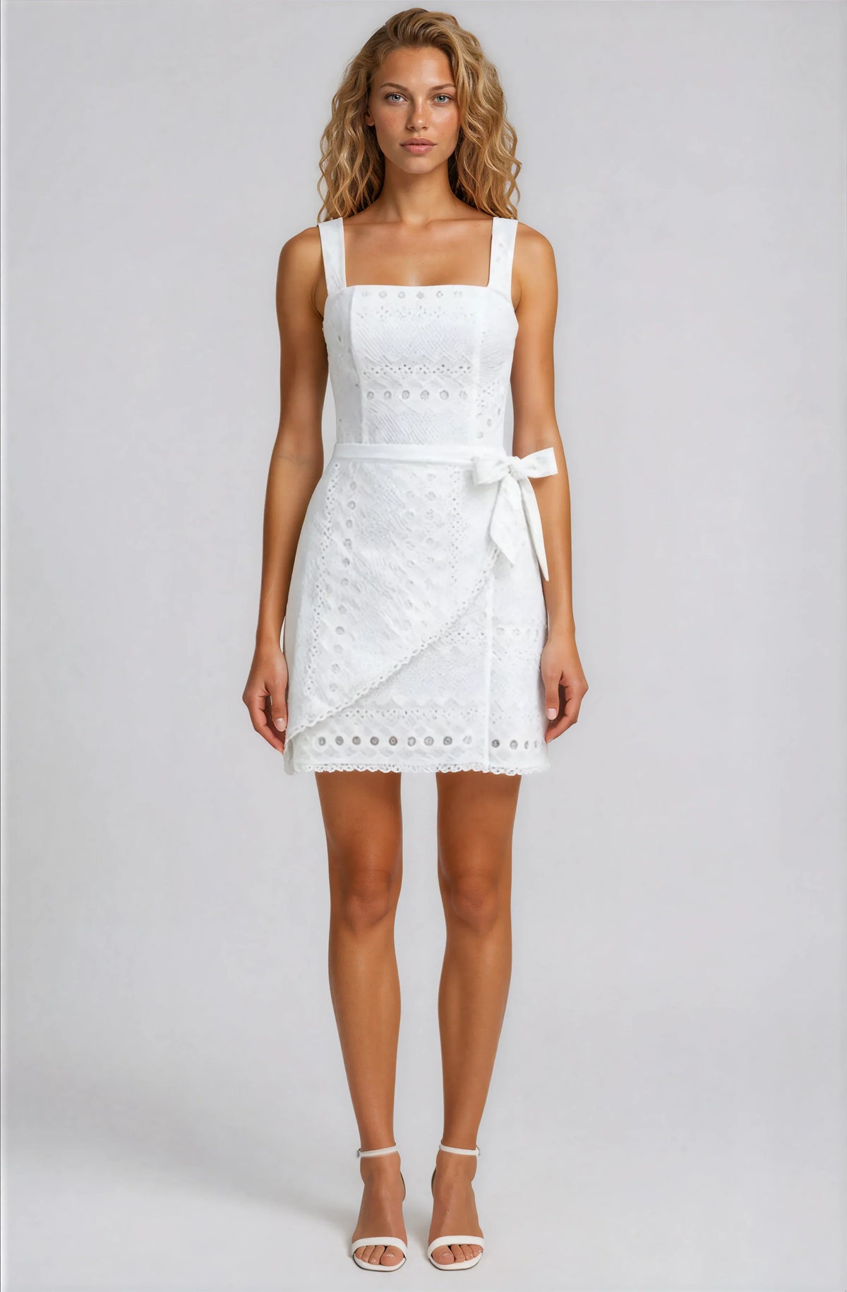 Andrea Mini Wrap Dress