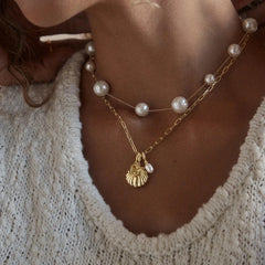 Just For Fun Cluster Charm - Seashell